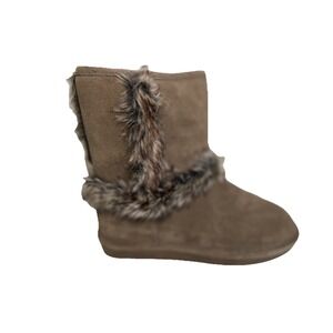 Bearpaw Ashleigh Suede Boots Brown Women's Size 7